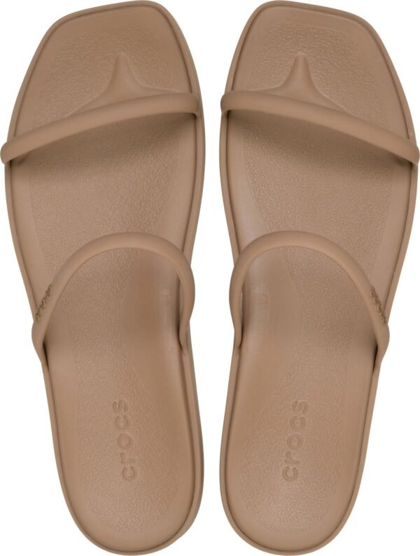 Crocs™ Miami Two Strap Sandal Milk Chocolate