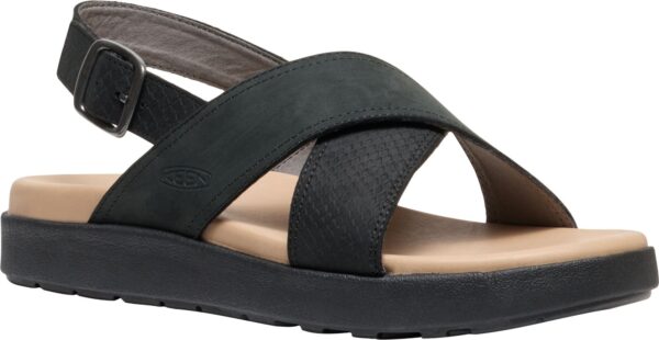 9f369c61accea6e956be8e603cb8b75f Keen ELLE LUXE CROSS STRAP 1030522 Black/Black