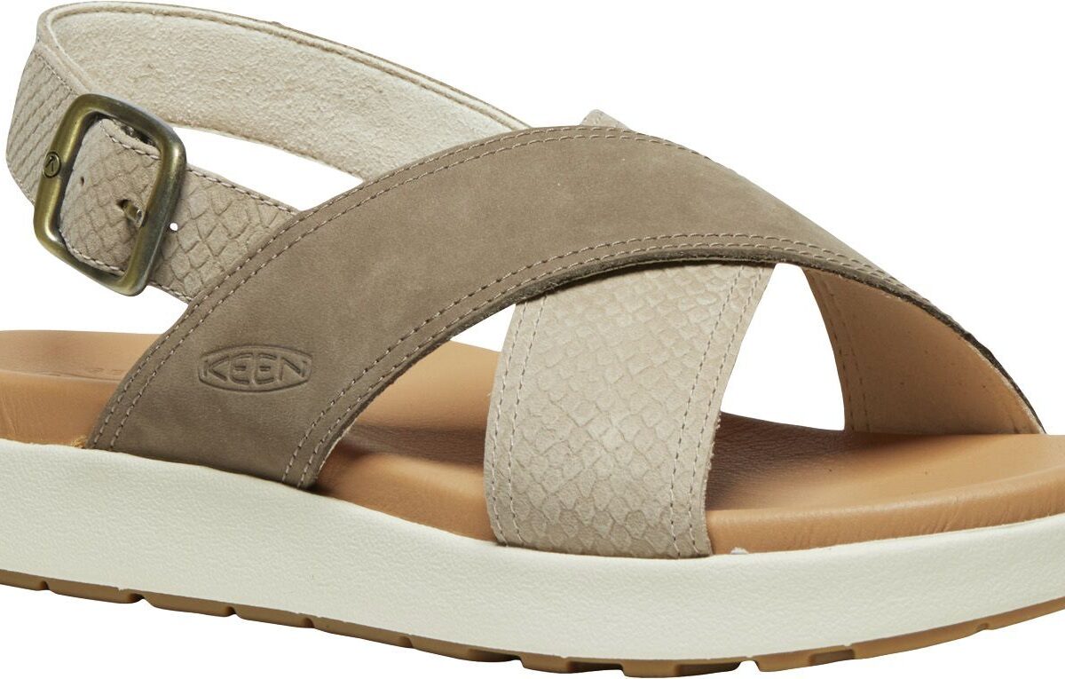 Keen ELLE LUXE CROSS STRAP 1030522 Plaza Taupe/Brindle