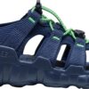 9fee2a5df15431bad96f8241d6a1f38f Keen Hyperport H2 Big Kid's Naval Academy/Vibrant Green