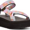 Teva FLATFORM UNIVERSAL WOMEN'S Retro Shapes Pearl Blue