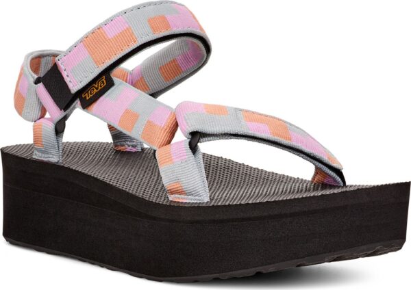 Teva FLATFORM UNIVERSAL WOMEN'S Retro Shapes Pearl Blue