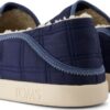 a0734f05dfbb24b7e3d1f0aa8efdedee TOMS QUILTED WOVEN MEN'S SLIPPER 10021385 Navy