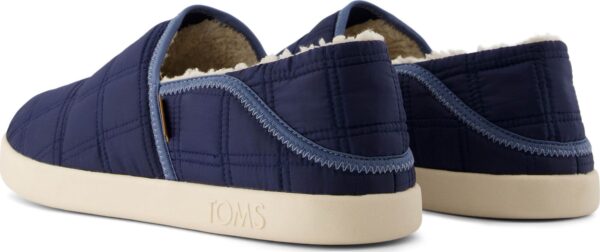 a0734f05dfbb24b7e3d1f0aa8efdedee TOMS QUILTED WOVEN MEN'S SLIPPER 10021385 Navy