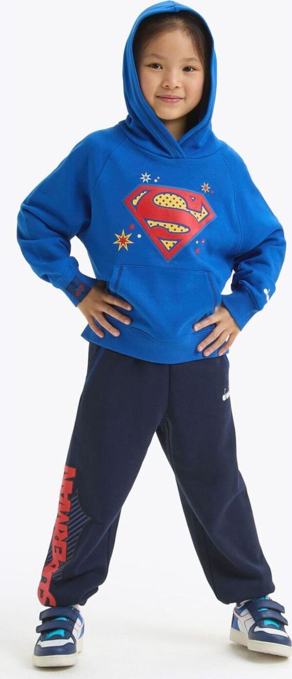 a092814cbe3a9ee9706c9371650c1e4b DIADORA JU.HOODIE SUPERHEROES Princess Blue