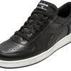a2fcdcfb05ee9a717d06a31327dfd8f3 DIADORA Magic Basket Low Icona 179296 Black/Black