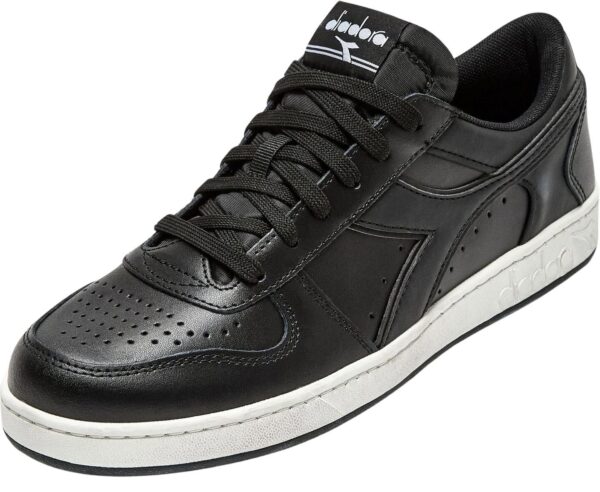 a2fcdcfb05ee9a717d06a31327dfd8f3 DIADORA Magic Basket Low Icona 179296 Black/Black