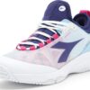 a3083c96c07b3d2317e9a29b0700fa6f DIADORA Speed Blushield Fly 4 + W Ag White/Blueprint/Pink Yarrow