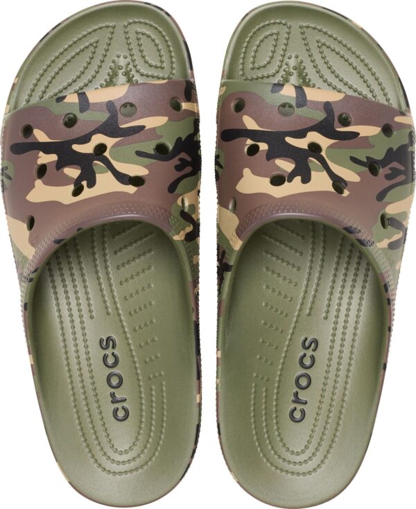 a33b58efeaef8760a92dfb79c596b7ea Crocs™ Saturday Camouflage Slide Men's Army Green/Multi