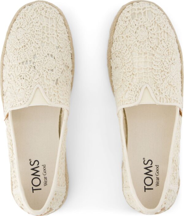 TOMS NATURAL CROCHET LACE 10021941 Natural