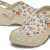 a4dd758f6fcdef73f4ea163664238f94 Crocs™ Classic Crafted Floral Clog Frappe