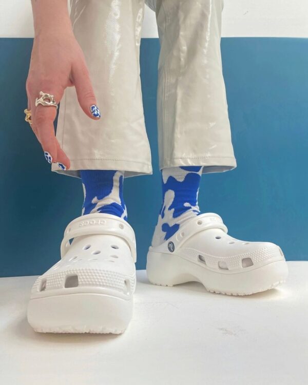 Crocs™ Classic Platform Clog White