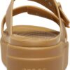 Crocs™ Brooklyn Sandal Low Wedge Women's Umber