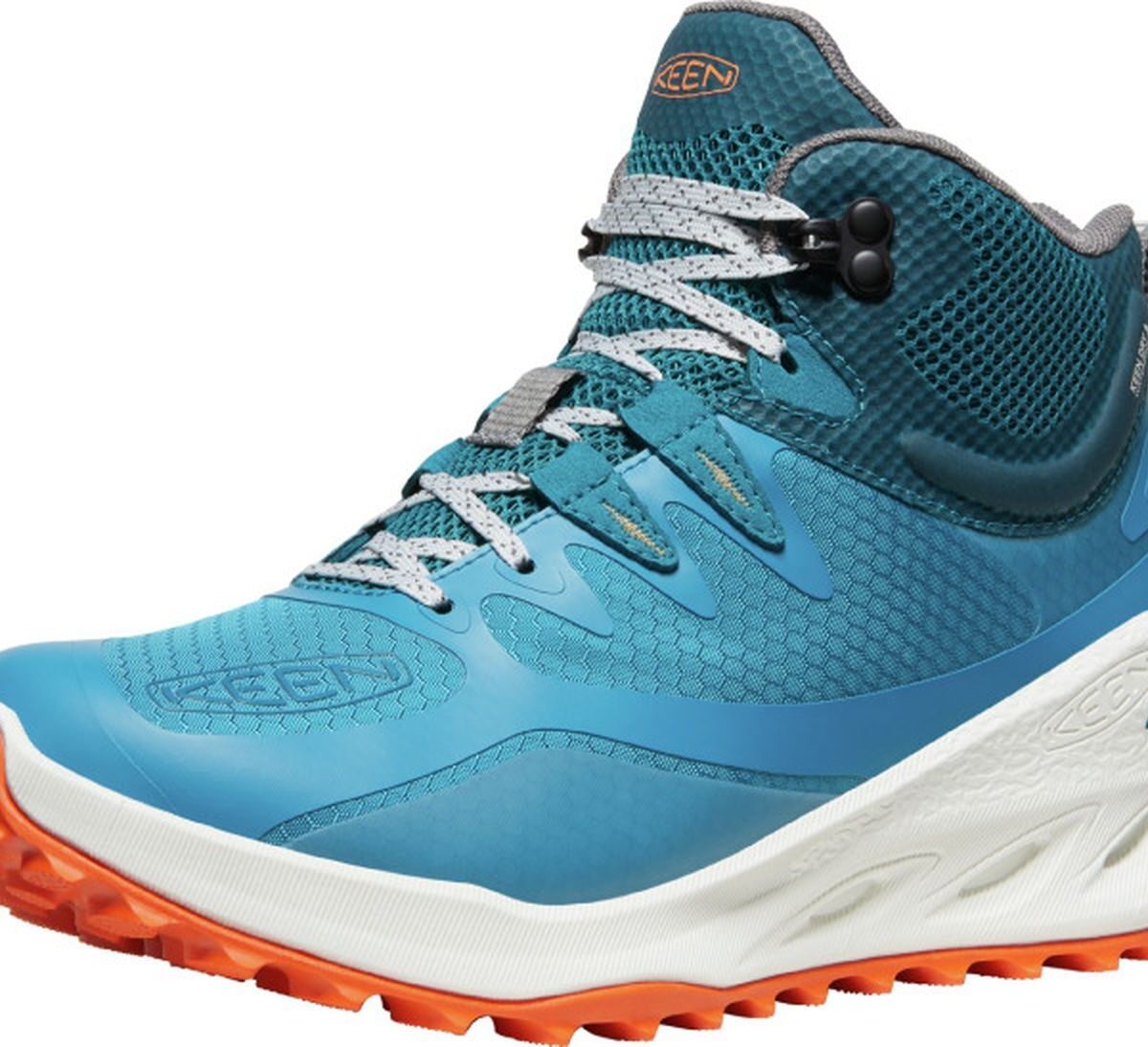 a60e21d7099156a3d2debbaca6440aa5 Keen Zionic Mid Wp Women's Fjord Blue/Tangerine