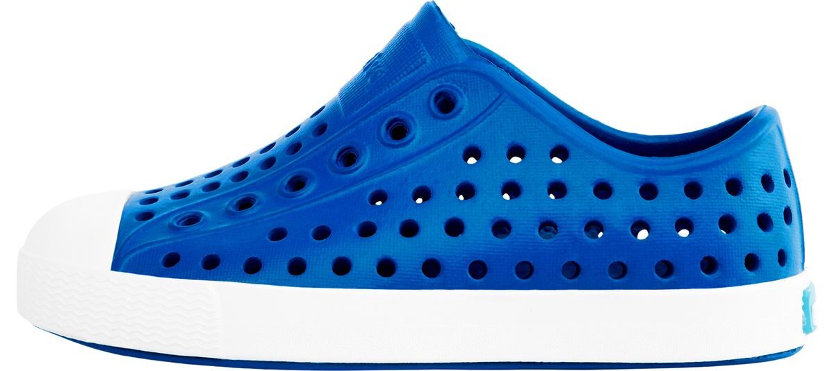 NATIVE Jefferson Youth VICTORIA BLUE/ SHELL WHITE