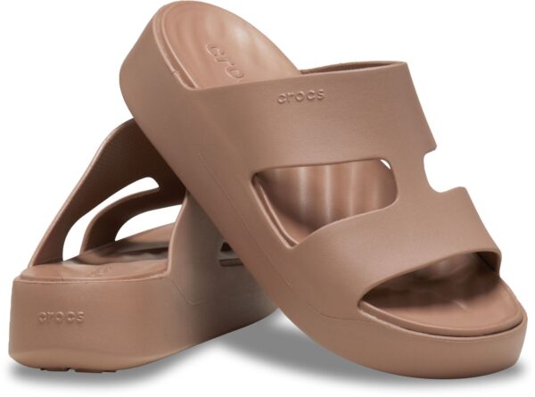 Crocs™ Getaway Platform H-Strap Latte