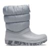 Crocs™ Classic Neo Puff Boot Kid's 207684 Light Grey