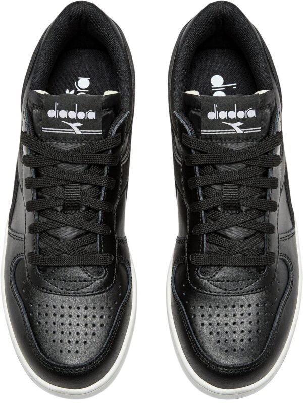 a7627d8439b39930f6f0f6f1621ddc87 DIADORA Magic Basket Low Icona 179296 Black/Black