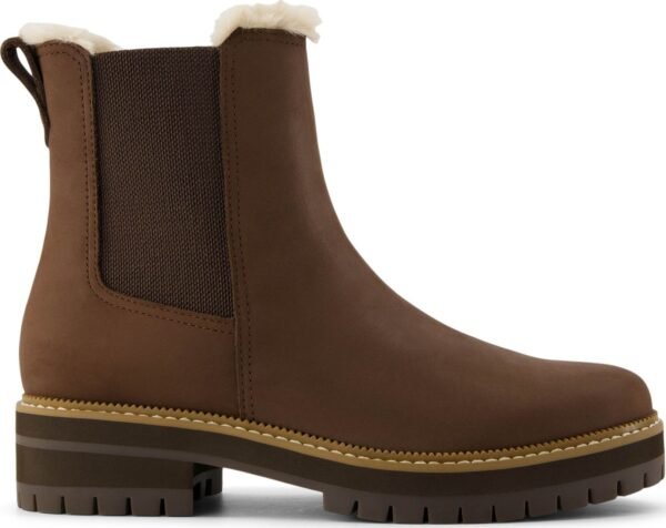 TOMS NUBUK/FAUX WOMEN'S BENNET BOOT 10021285 Dark Brown