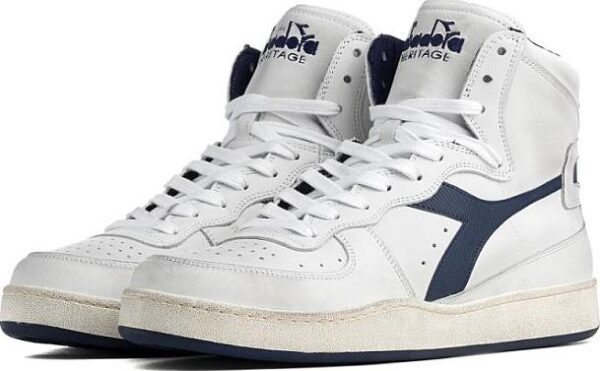aac7caf361c94f8d8ccf30d7835ae6e5 DIADORA Mi Basket Used White/Blue Corsair