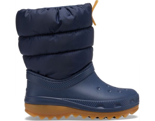 Crocs™ Classic Neo Puff Boot Kid's 207684 Navy/Gum