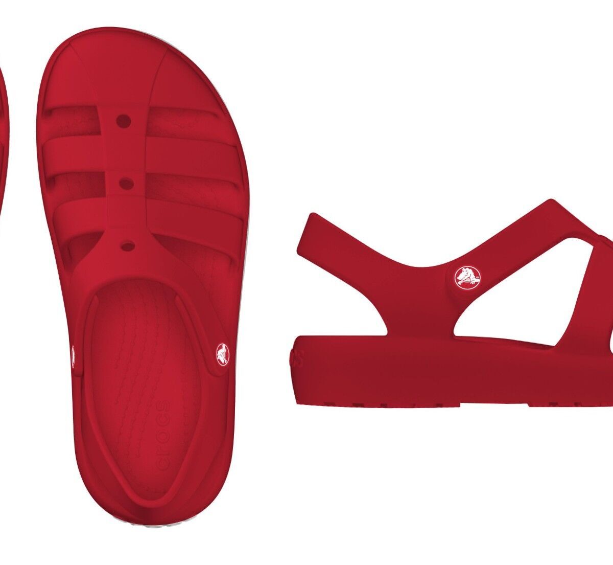 ad49defd3201046b7c60a83246f1e461 Crocs™ CLASSIC FISHERMAN KID'S Varsity Red