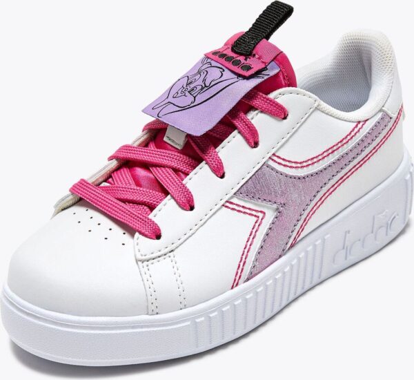 ad728188948f0e90109d65edb6a6902a DIADORA GAME STEP P PS LOLA LABEL White/Violet Iris