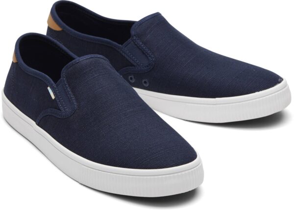 TOMS Heritage Canvas Men's Baja Sneaker Navy