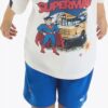 aeb07a964d63524d988606c38c270854 DIADORA JU.T-SHIRT SS SUPERHEROES Optical White/Princess Blue