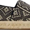 TOMS DIAMOND GLOBAL WOVEN 10021886 Black