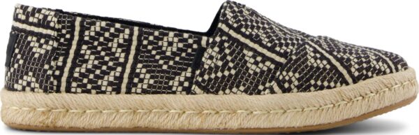 TOMS DIAMOND GLOBAL WOVEN 10021886 Black