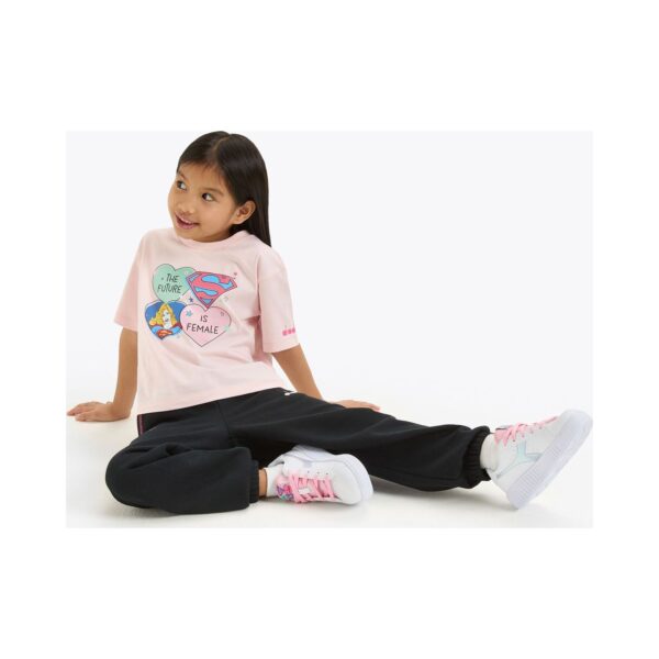 b114f5f709c7786f783689b4a246bb3c DIADORA JU.JOGGER PANT SUPERHEROES Black/Wild Rose