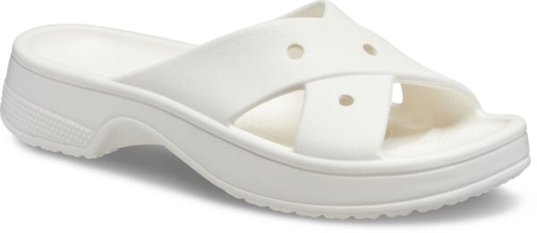 Crocs™ WOMENS CROSS STRAP Chalk