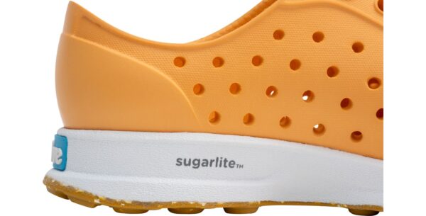NATIVE Robbie Sugarlite Youth PAPAYA ORANGE/ SHELL WHITE/ MASH SPECKLE RUBBER