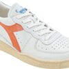 b1663cd1789fe70701e232de646154ed DIADORA Mi Basket Low Used White/Orange Peel