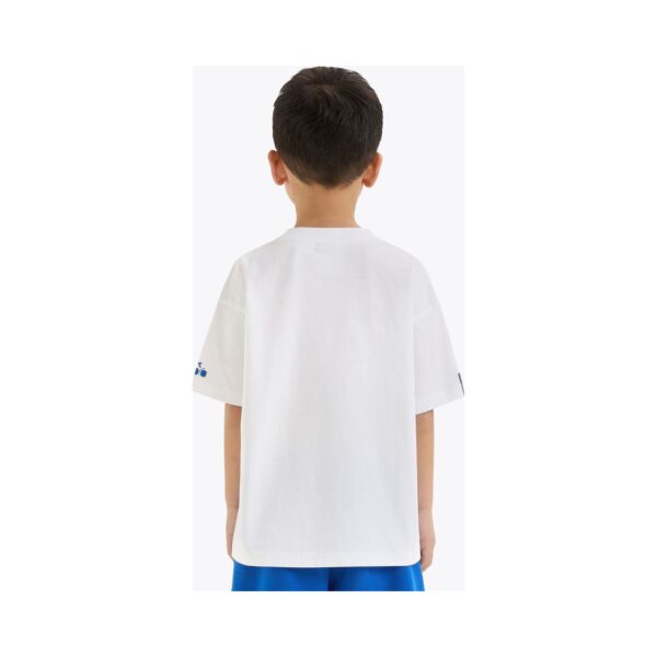 b16973a70fdd801587ce79788913fb34 DIADORA JU.T-SHIRT SS SUPERHEROES Optical White/Princess Blue