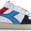b2124048bc6f220380c7908aa7331ab1 DIADORA Magic Basket Low Icona White/Black/Malibu Blue