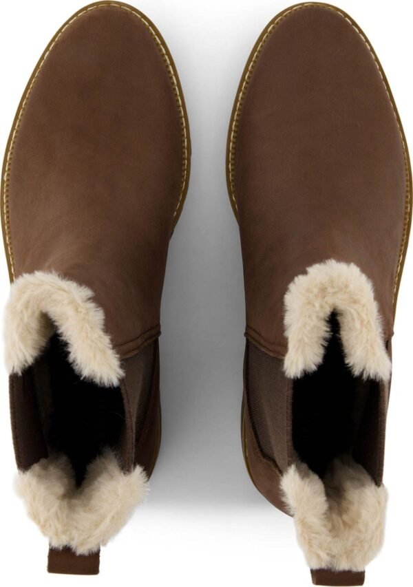 TOMS NUBUK/FAUX WOMEN'S BENNET BOOT 10021285 Dark Brown