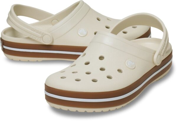 Crocs™ Crocband Gum Clog Kid's Summit White