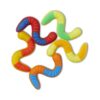 b58d97fb489d2a4467ee6fbd5503d16d Crocs™ Crocs UV CHANGING CANDY WORMS 5 PACK G1140700-MU Crocs UV CHANGING CANDY WORMS 5 PACK G1140700-MU