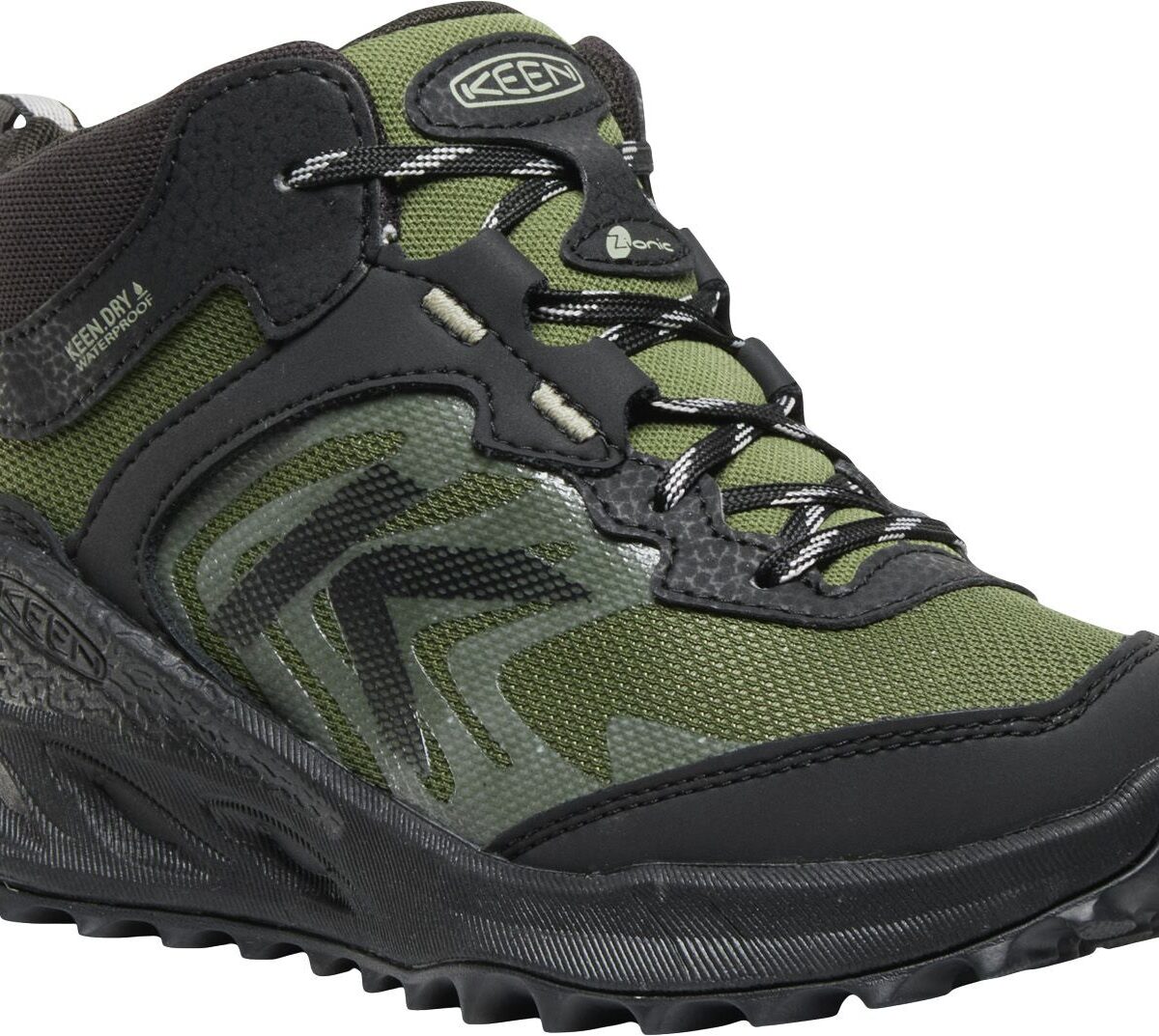 b59fd4a246a1e46fd4d278ec95b39e35 Keen Zionic Mid Wp Kid's 1031137 Black/Bronze Green