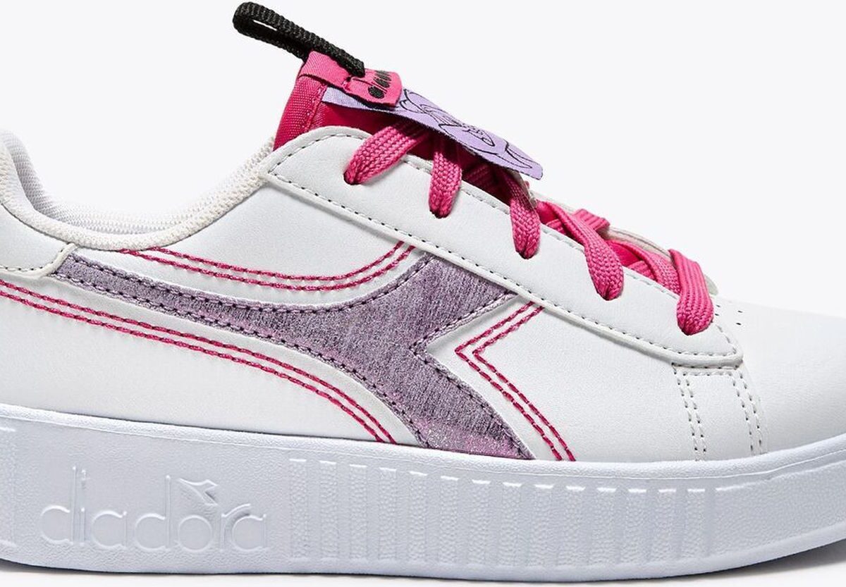 DIADORA GAME STEP P PS LOLA LABEL White/Violet Iris