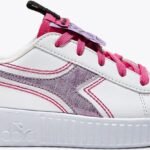 DIADORA GAME STEP P PS LOLA LABEL White/Violet Iris