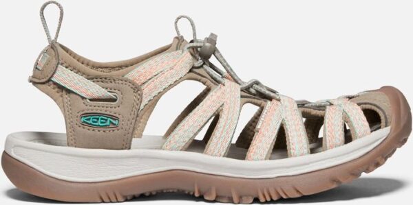 b7d87c3342b423d42d3bae24ea79ee10 Keen WHISPER WOMEN Taupe/Coral