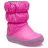b803b8212aa84f751c0eb3fdcff49094 Crocs™ Kids' Winter Puff Boot Electric Pink/Light Grey