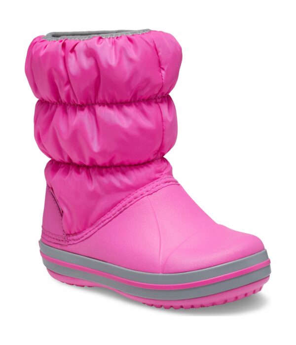 b803b8212aa84f751c0eb3fdcff49094 Crocs™ Kids' Winter Puff Boot Electric Pink/Light Grey