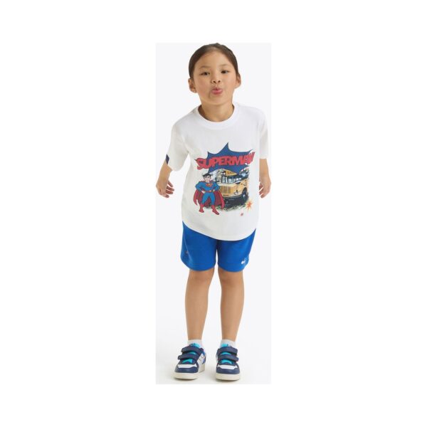 b810af1f5c581ba6678c7e32458e406e DIADORA JU.T-SHIRT SS SUPERHEROES Optical White/Princess Blue