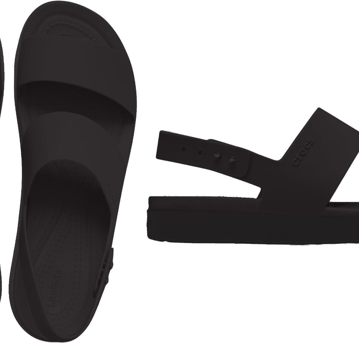 Crocs™ Brooklyn Backstrap Low Black