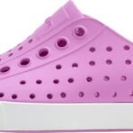 NATIVE Jefferson Youth WINTERBERRY PINK/ SHELL WHITE