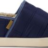 b95a034c7393518f7cd94ec44d5bc6bc TOMS QUILTED WOVEN MEN'S SLIPPER 10021385 Navy